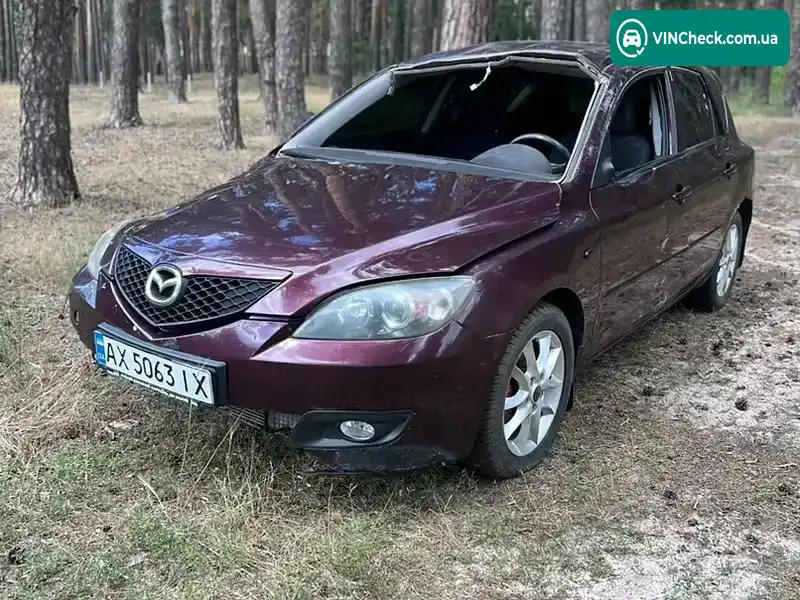Mazda 3 2006, фото з оголошення 1 з 11, VIN JMZBK14Y271537986