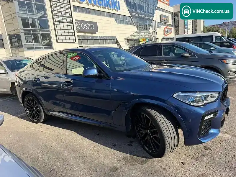 BMW X6 2021, фото з оголошення 2 з 11, VIN WBAGT210009F80491