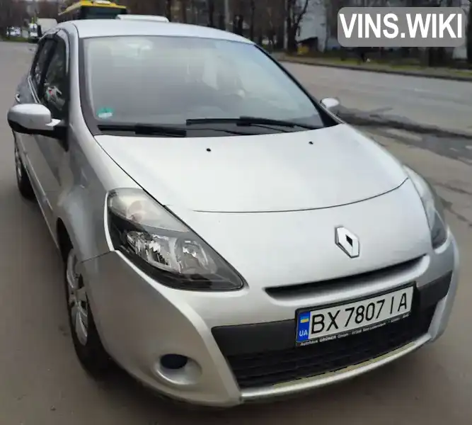 Renault Clio 2012, фото з оголошення 1 з 15, VIN VF1BR1S0H46324171