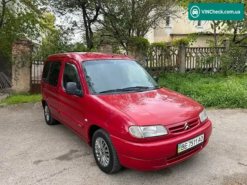 Citroen Berlingo 2002, фото з оголошення 1 з 15, VIN VF7MFNFU165720238