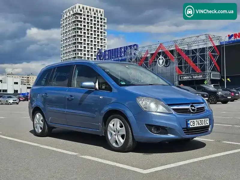 Opel Zafira 2008, фото з оголошення 1 з 21, VIN W0L0AHM7582146925