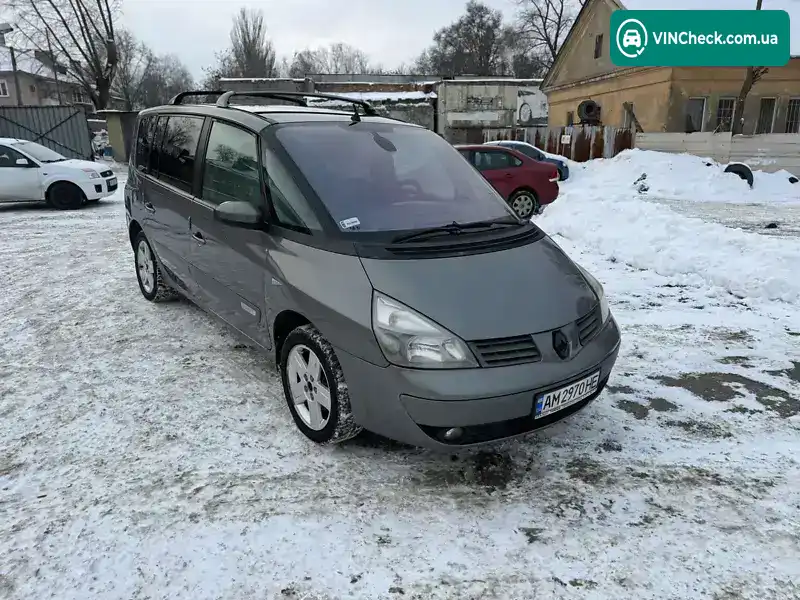 Renault Espace 2005, фото з оголошення 2 з 19, VIN VF1JK0UB635119845