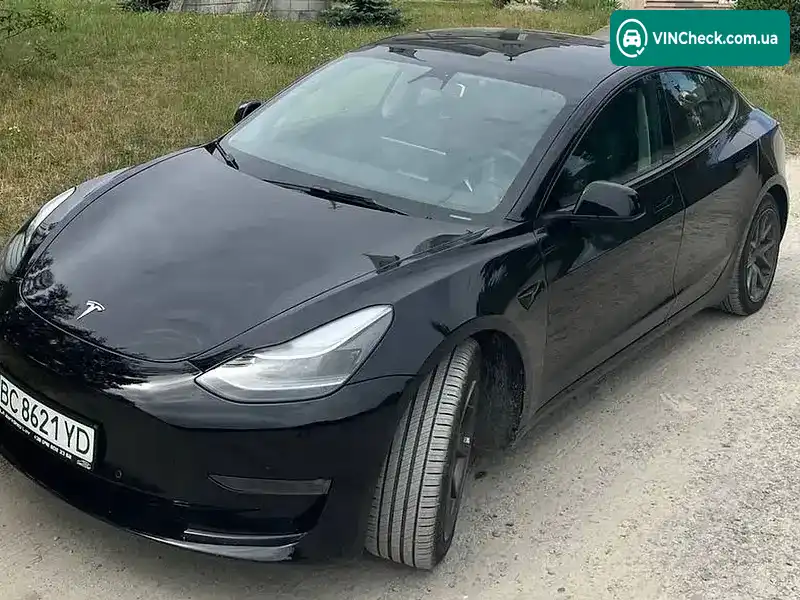 Tesla Model 3 2022, фото з оголошення 1 з 12, VIN 5YJ3E1EB8NF165110