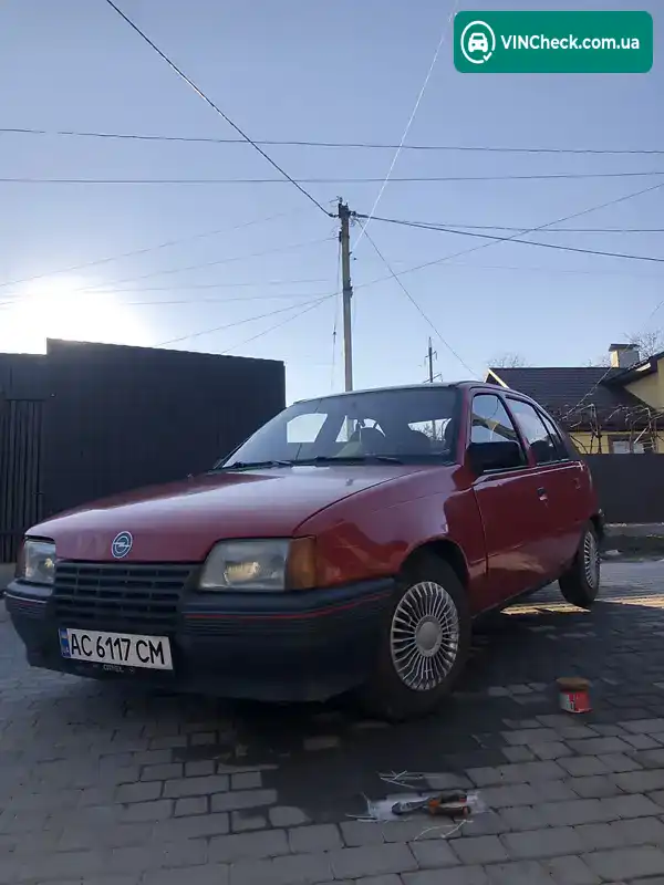 Opel Kadett 1987, фото з оголошення 1 з 11, VIN W0L000034H2622782
