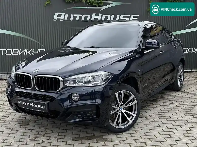 BMW X6 2018, фото з оголошення 1 з 21, VIN WBAKV210300Z83922