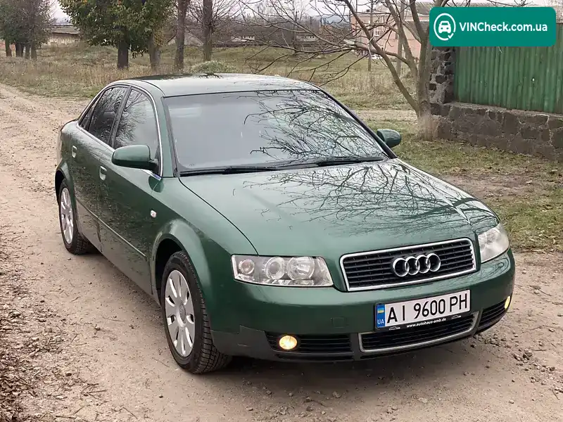 Audi A4 2001, фото з оголошення 2 з 20, VIN WAUZZZ8E52A022071