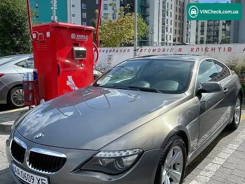 BMW 6 Series 2008, фото з оголошення 1 з 20, VIN WBAEA110X0CX46393