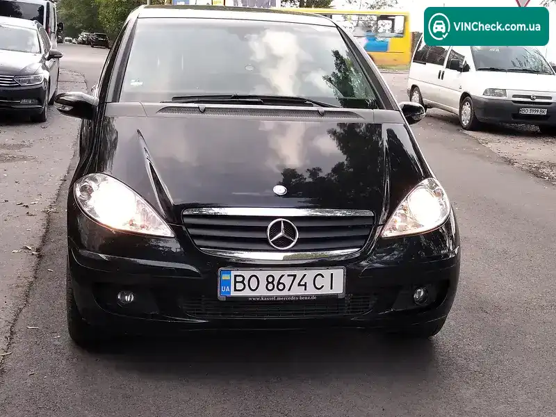Mercedes-Benz A-Class 2007, фото з оголошення 2 з 20, VIN WDD1690311J514798