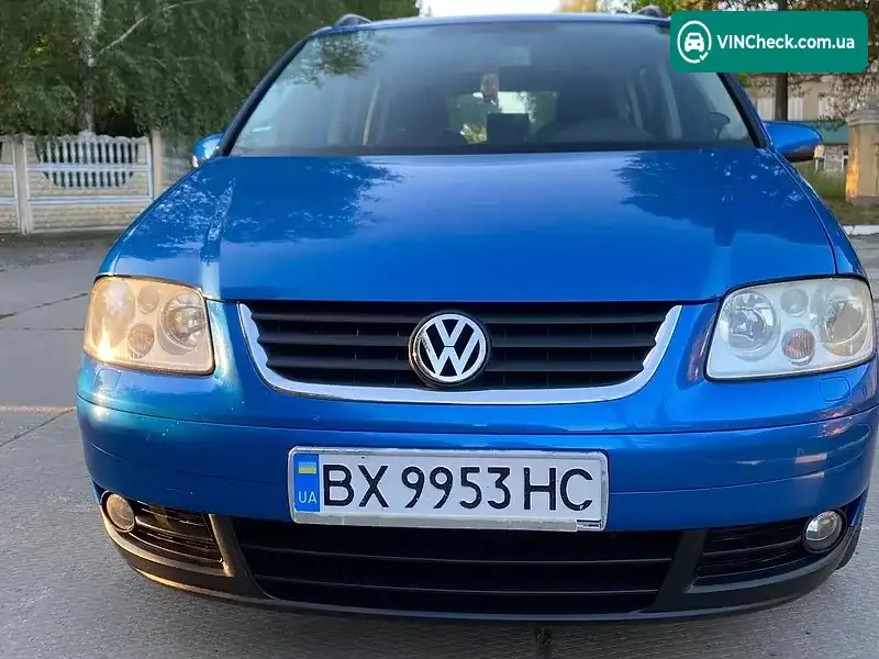 Volkswagen Touran 2006, фото з оголошення 1 з 11, VIN WVGZZZ1TZ6W215950
