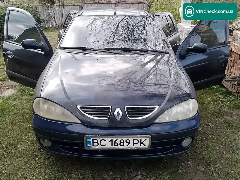 Renault Megane 2000, фото з оголошення 1 з 11, VIN VF1KA0W0522054381