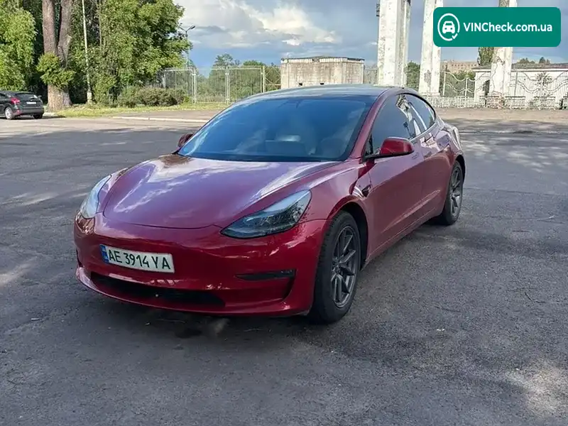 Tesla Model 3 2021, фото з оголошення 1 з 5, VIN 5YJ3E1EB3MF999994