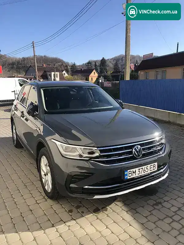 Volkswagen Tiguan 2021, фото з оголошення 1 з 20, VIN WVGZZZ5NZMW531118