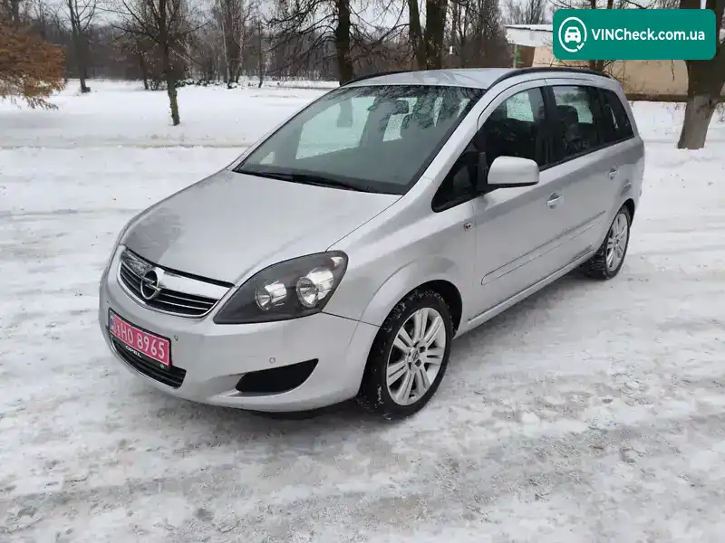 Opel Zafira 2012, фото з оголошення 2 з 20, VIN W0L0AHM75C2124466