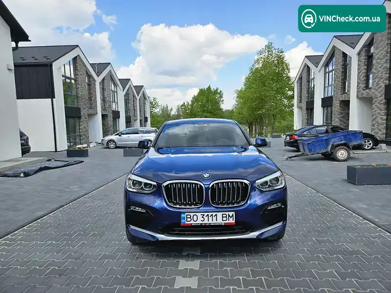 BMW X4 2018, фото з оголошення 1 з 21, VIN 5UXUJ3C58KLG52553