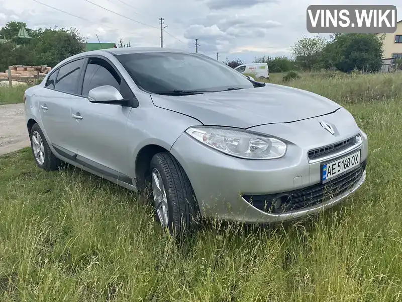 Renault Fluence 2011, фото з оголошення 1 з 19, VIN VF1LZBR0545593188