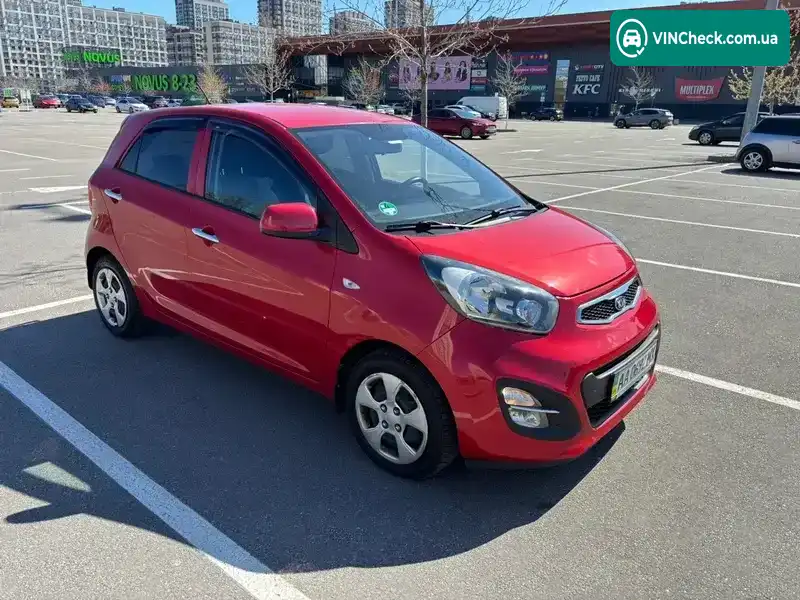 Kia Picanto 2012, фото з оголошення 2 з 15, VIN KNABX512BDT396604