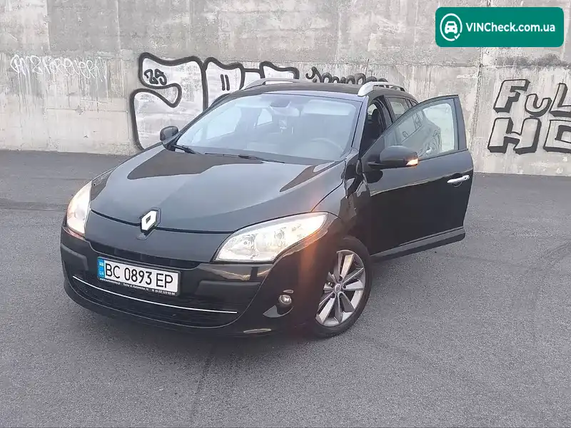 Renault Megane 2012, фото з оголошення 2 з 20, VIN VF1KZ8G0646398667
