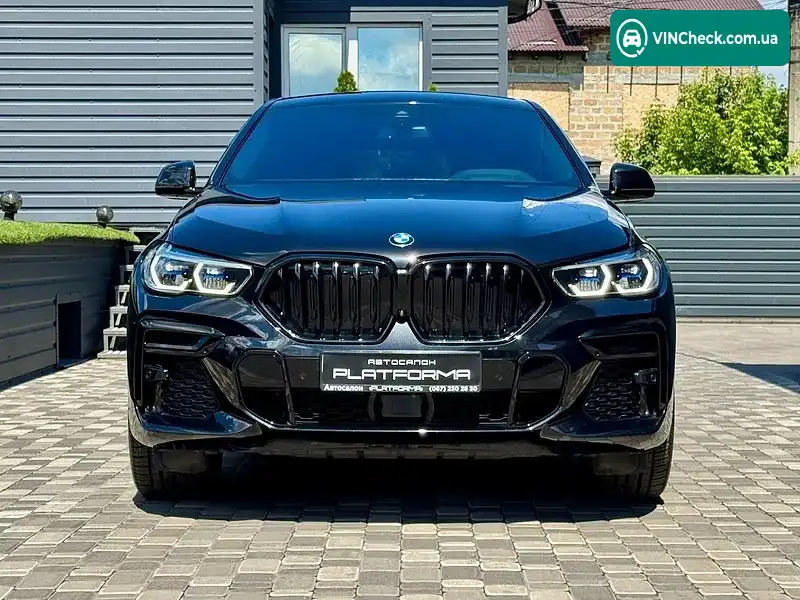 BMW X6 2022, фото з оголошення 1 з 20, VIN WBAGT210X09L23576