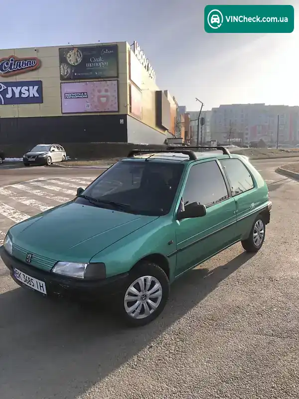 Peugeot 106 1994, фото з оголошення 1 з 10, VIN VF31CCDY250882180