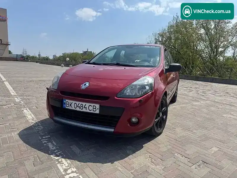 Renault Clio 2010, фото з оголошення 2 з 21, VIN VF1BRC40H43933903