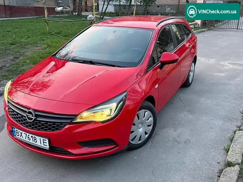 Opel Astra 2018, фото з оголошення 1 з 14, VIN W0VBC8EF2K8001642