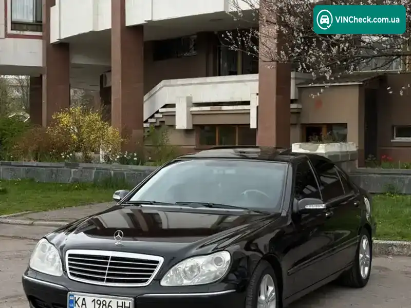 Mercedes-Benz S-Class 2004, фото з оголошення 1 з 21, VIN WDB2201751A366859