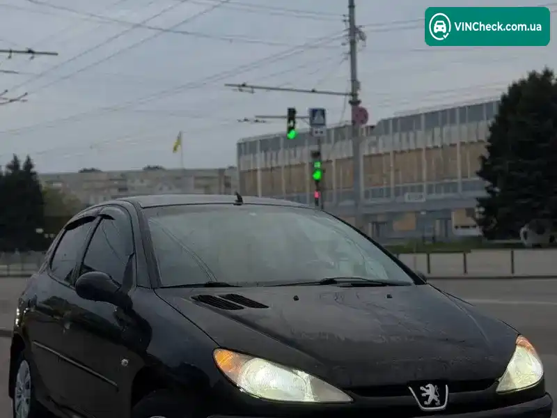 Peugeot 206 2006, фото з оголошення 1 з 9, VIN VF32AKFWR47445529