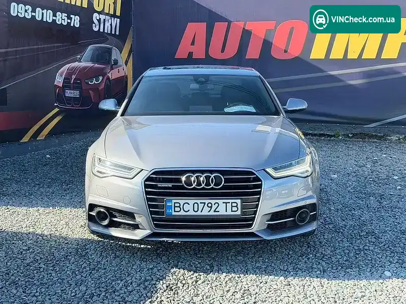 Audi A6 2016, фото з оголошення 2 з 20, VIN WAUF8AFC6HN063481