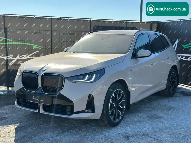 BMW X3 2025, фото з оголошення 1 з 20, VIN WBA31GP0009Z14993