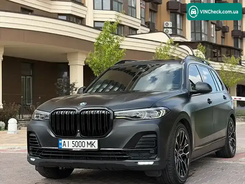 BMW X7 2019, фото з оголошення 1 з 20, VIN WBACW81080LS18689
