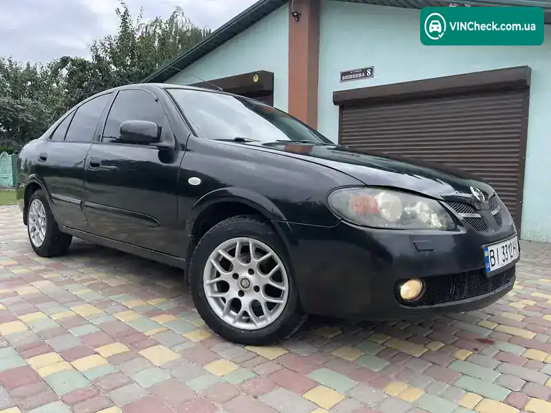 Nissan Almera 2005, фото з оголошення 2 з 20, VIN SJNBAAN16U2650014