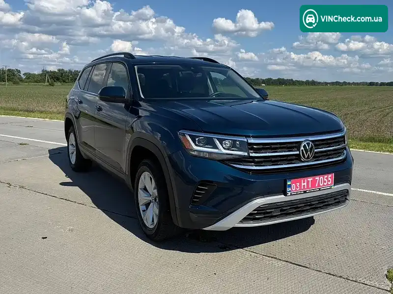 Volkswagen Atlas 2020, фото з оголошення 1 з 20, VIN 1V2AP2CA7MC530601