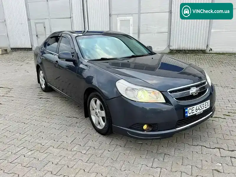 Chevrolet Epica 2007, фото з оголошення 1 з 20, VIN Y6DLA69LE7B065506