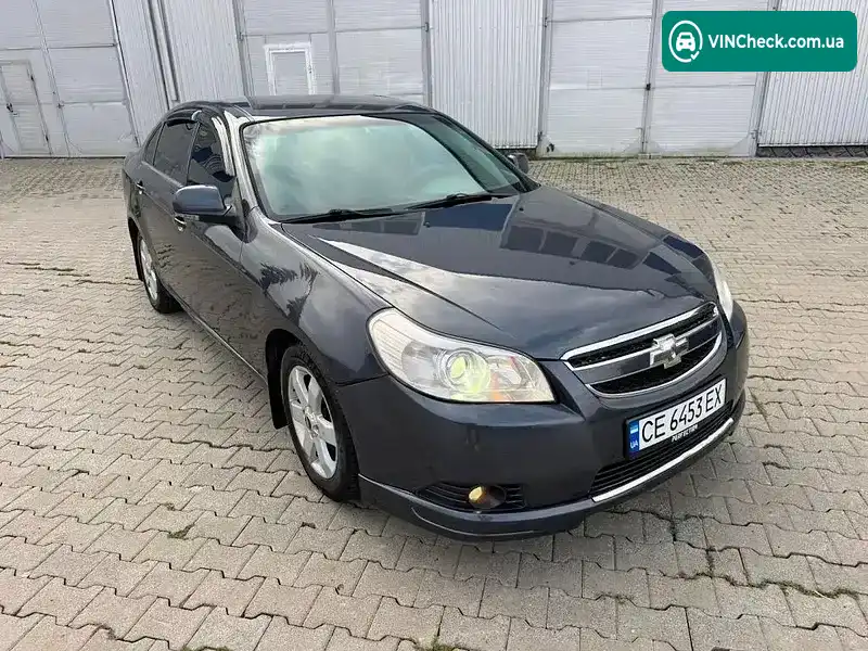 Chevrolet Epica 2007, фото з оголошення 2 з 20, VIN Y6DLA69LE7B065506