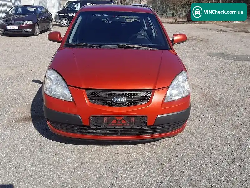 Kia Rio 2006, фото з оголошення 1 з 6, VIN KNEDE241266057522