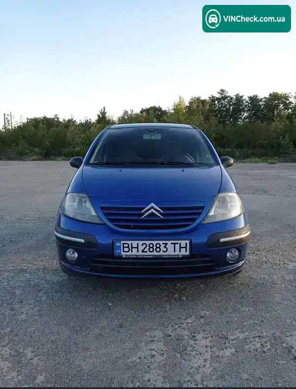 Citroen C3 2003, фото з оголошення 1 з 8, VIN VF7FCKFVB26849562