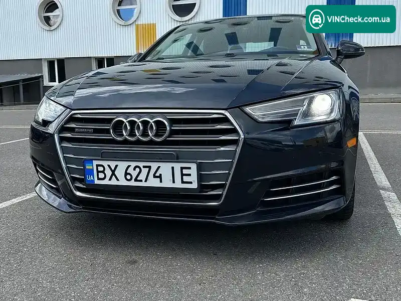 Audi A4 2016, фото з оголошення 1 з 20, VIN WAUANAF43HA038802