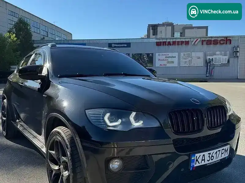BMW X6 2013, фото з оголошення, VIN WBAFH01090L858919