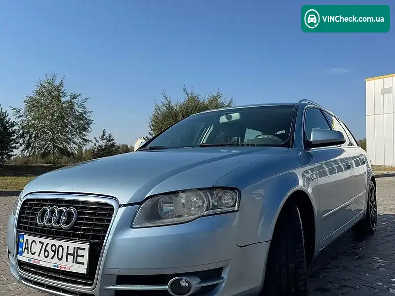 Audi A4 2006, фото з оголошення 2 з 16, VIN WAUZZZ8E27A152560