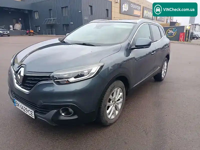 Renault Kadjar 2016, фото з оголошення 1 з 21, VIN VF1RFE00055901901