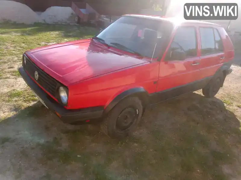 Volkswagen Golf 1988, фото з оголошення 1 з 18, VIN WVWZZZ19ZJW487717