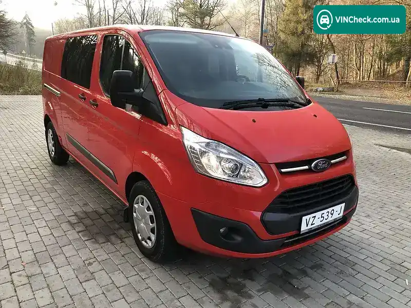 Ford Tourneo Custom 2016, фото з оголошення 1 з 20, VIN WF0ZXXTTGZGK12539
