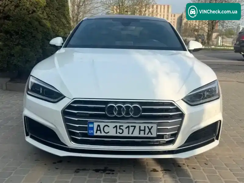 Audi A5 2017, фото з оголошення 1 з 20, VIN WAUENCF54JA006405