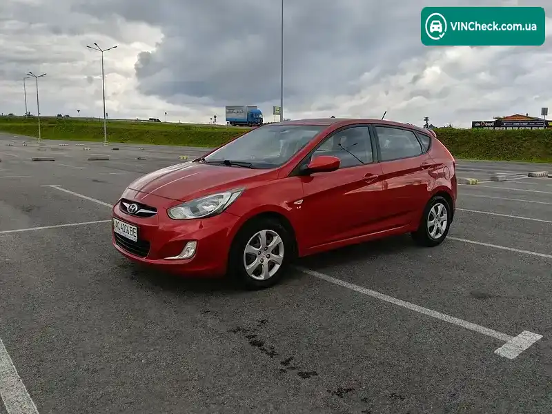 Hyundai Accent 2012, фото з оголошення 1 з 20, VIN Z94CU51DBCR035539