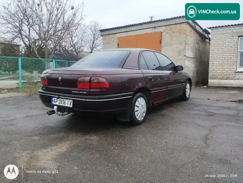 Opel Omega 1995, фото з оголошення 2 з 9, VIN W0L000026S1153428