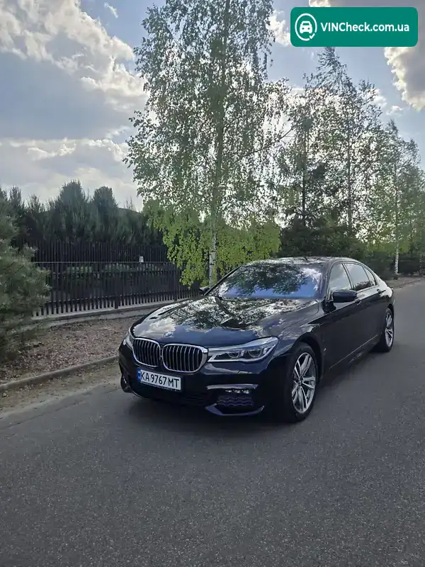 BMW 7 Series 2016, фото з оголошення 2 з 20, VIN WBA7J21090G496815