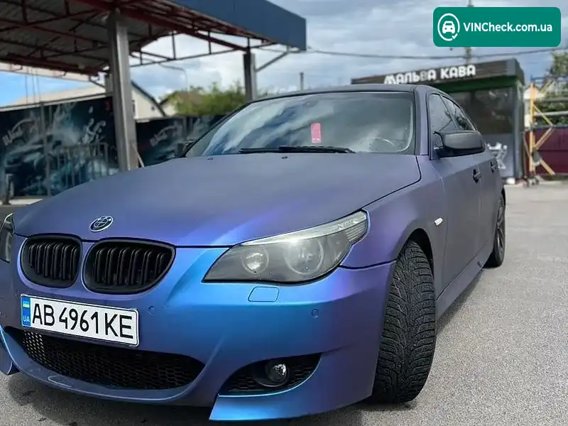 BMW 5 Series 2003, фото з оголошення 2 з 20, VIN WBANA710X0B106516