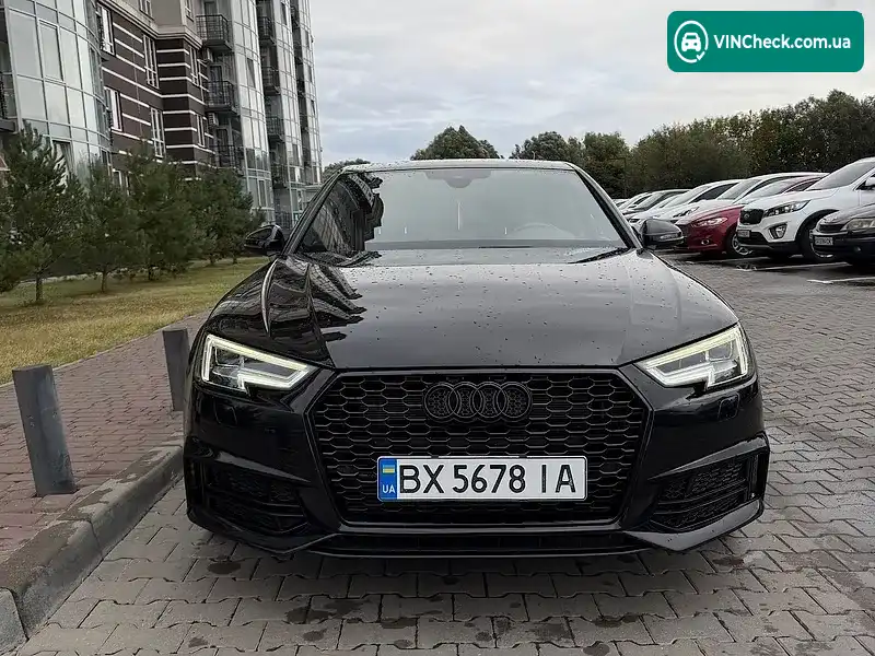 Audi A4 2016, фото з оголошення 2 з 20, VIN WAUANAF41HN018752
