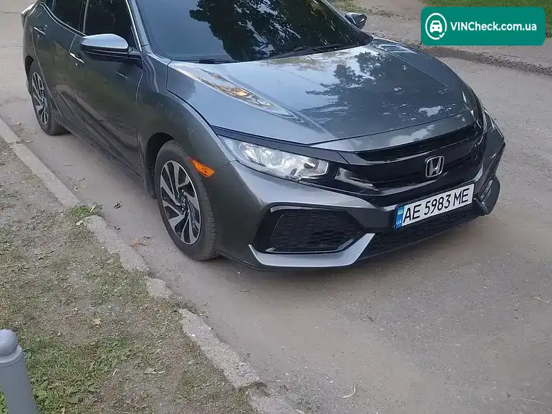 Honda Civic 2019, фото з оголошення 1 з 6, VIN SHHFK7H3XKU417303