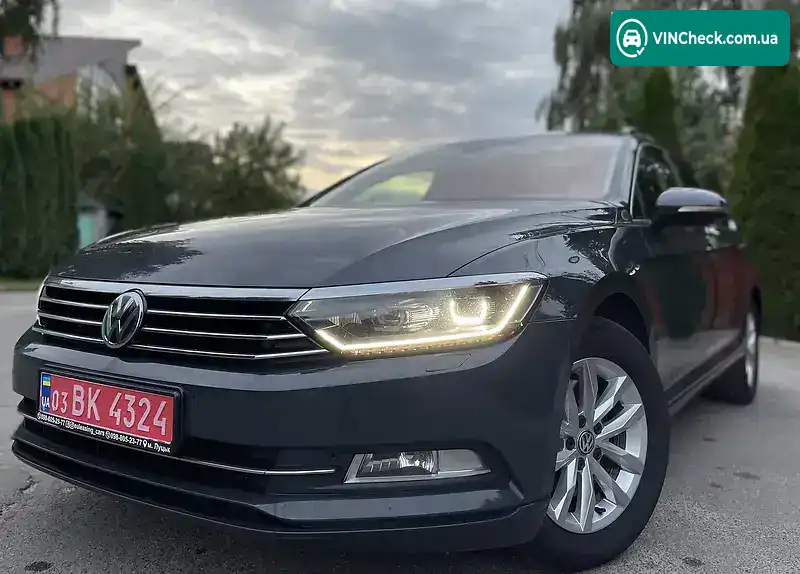 Volkswagen Passat 2018, фото з оголошення 1 з 20, VIN WVWZZZ3CZJP016055